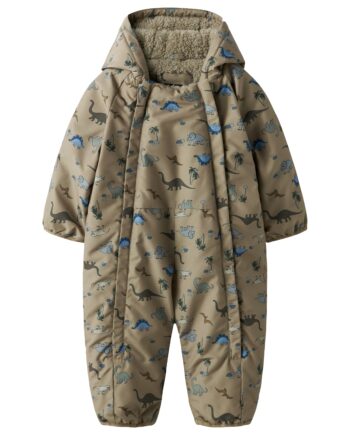 Name It Snow05 Suit Flyverdragt Silver Mink 50-56