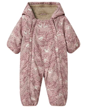 Name It Snow05 Suit Flyverdragt Woodrose 50-56