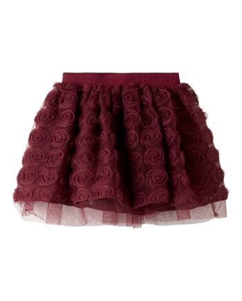 Name It Sykia Tulle Skirt Burgundy 92 Cm
