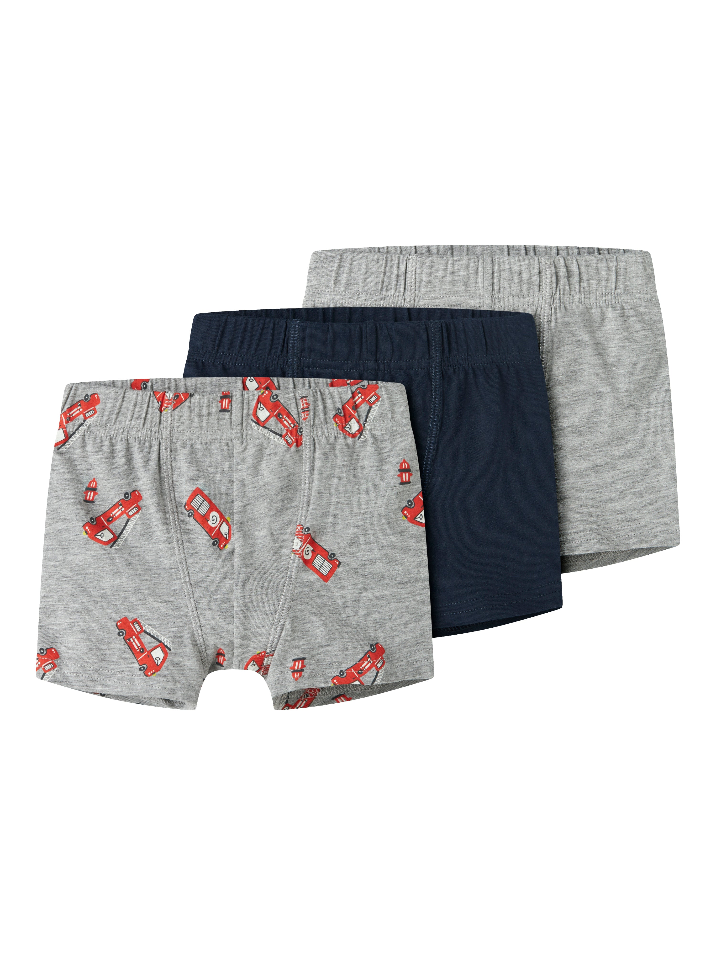 Name It Tights 3pak Grey Firetruck Noos Grey Melange 86 Cm