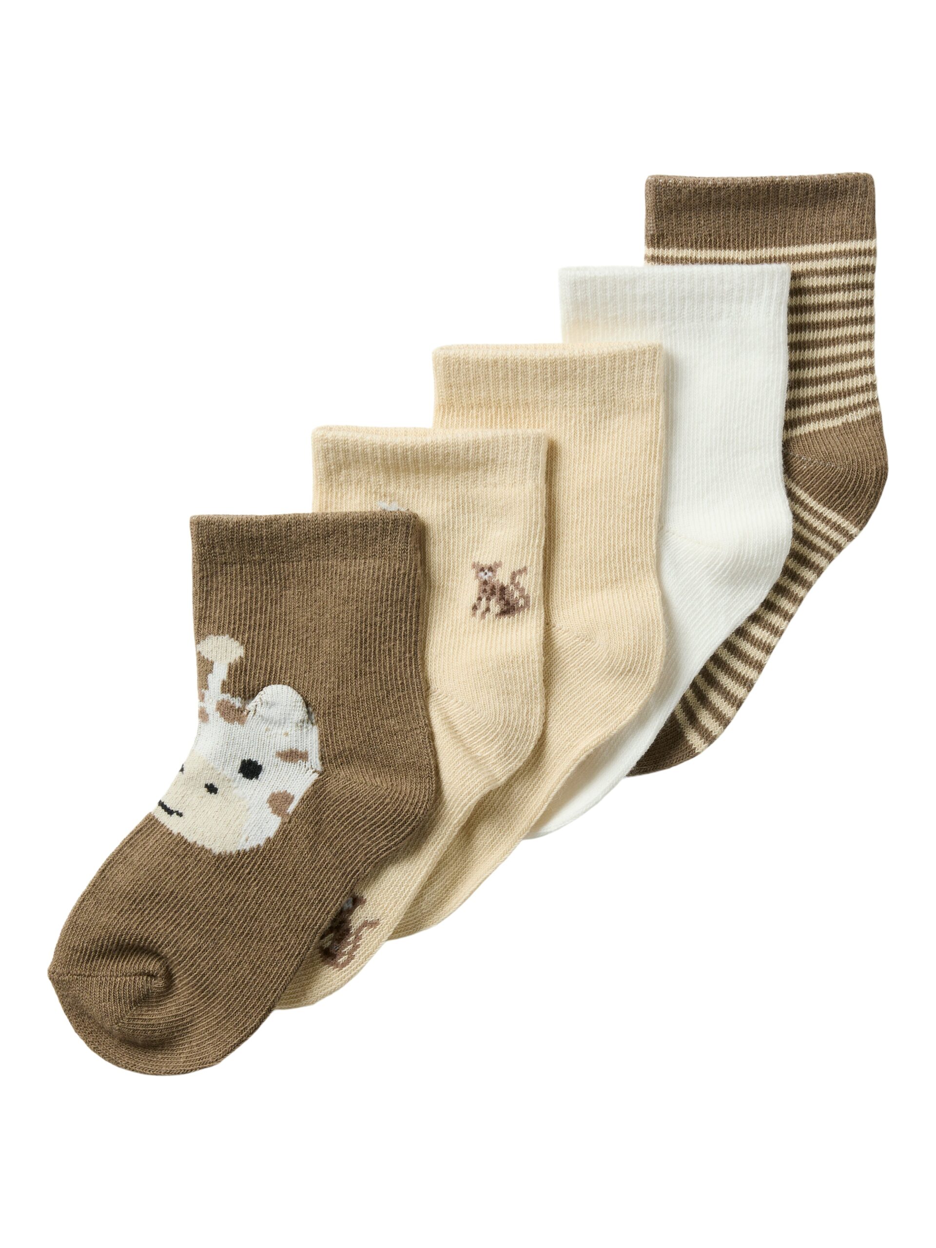 Name It Touni Pak Strømper Summer Sand 50 56