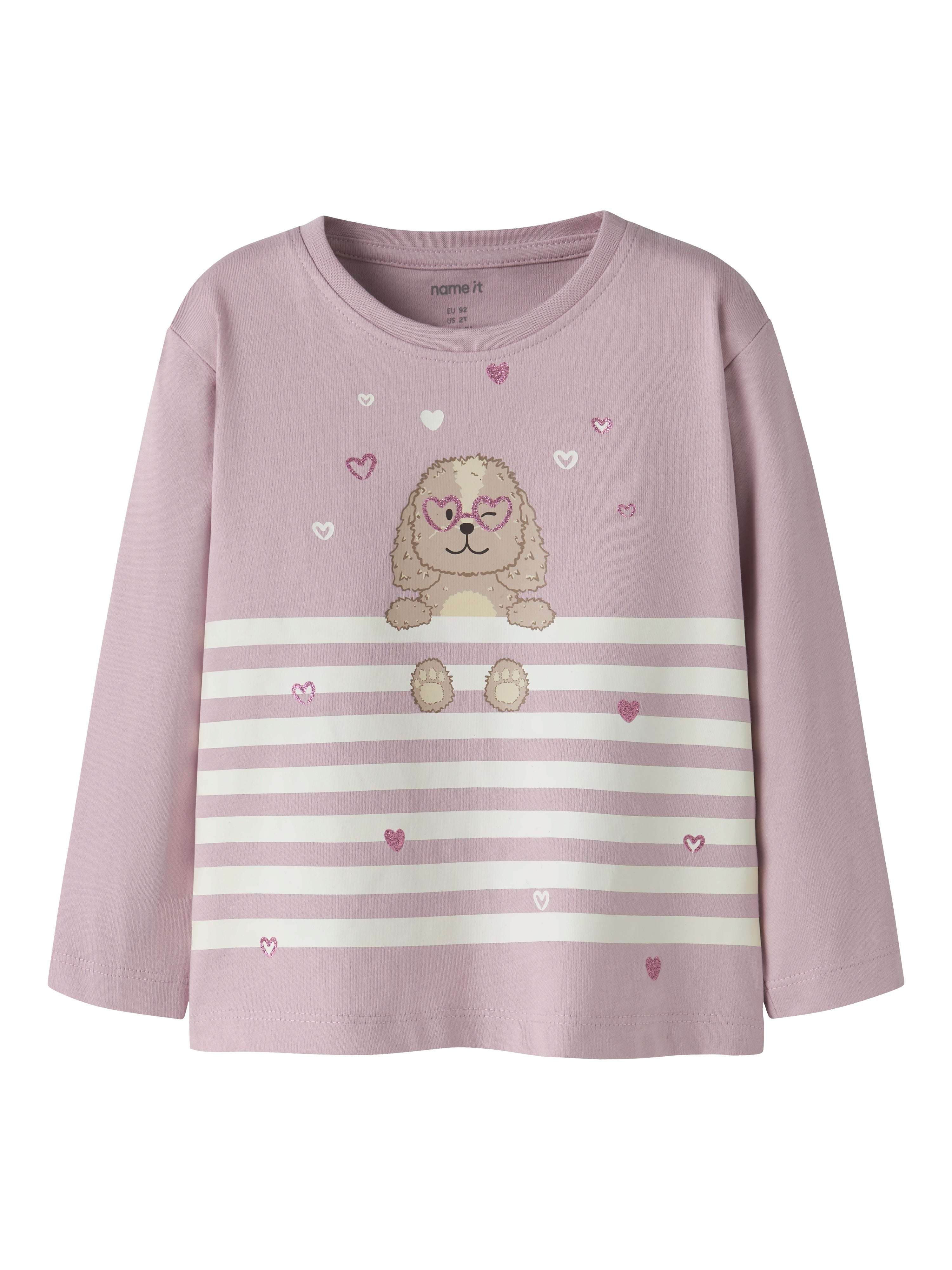 Name It Valiane Ls Top Dawn Pink 92 Cm