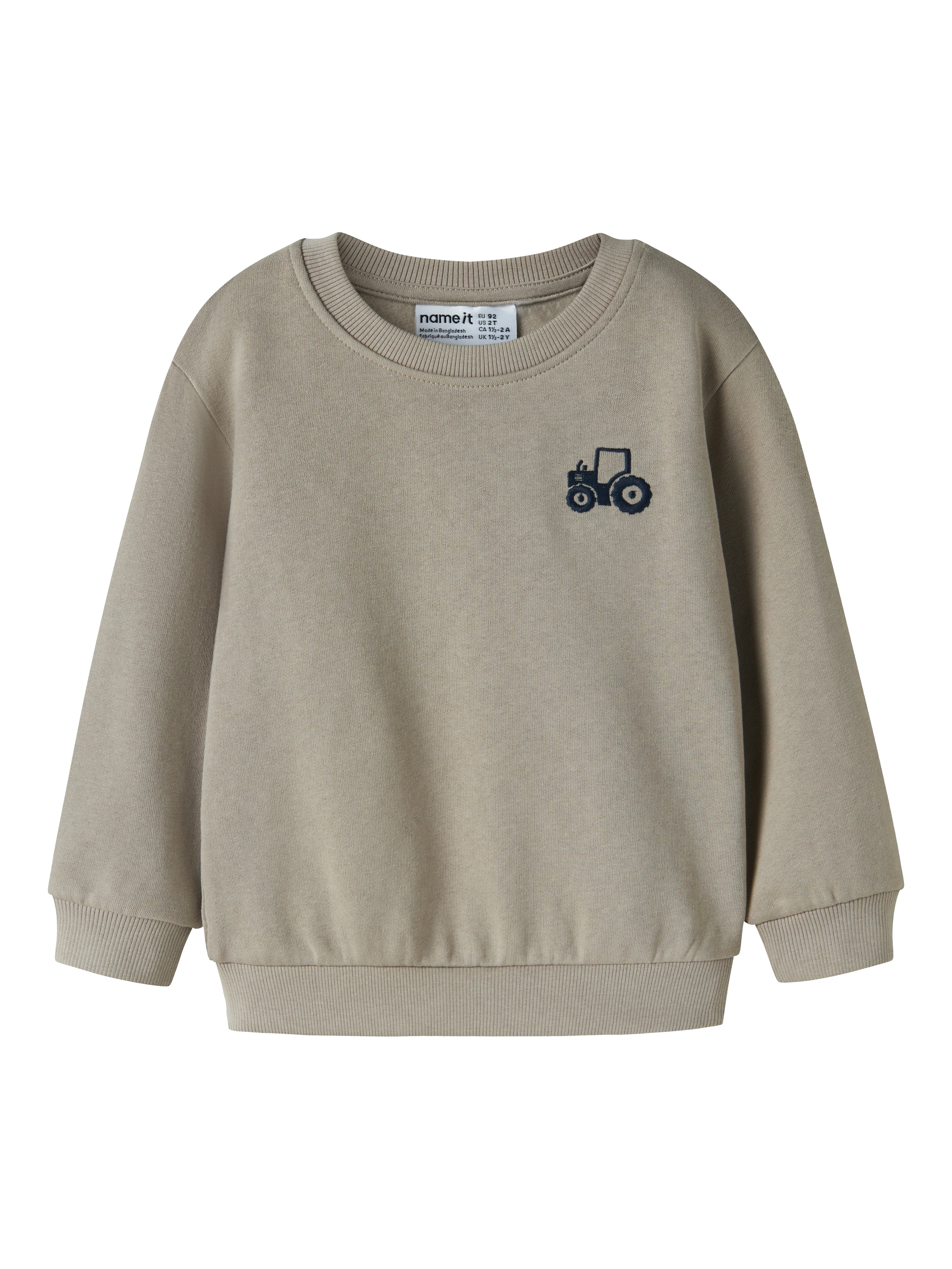 Name It Vallen Sweat Shirt Vintage Khaki 92 Cm