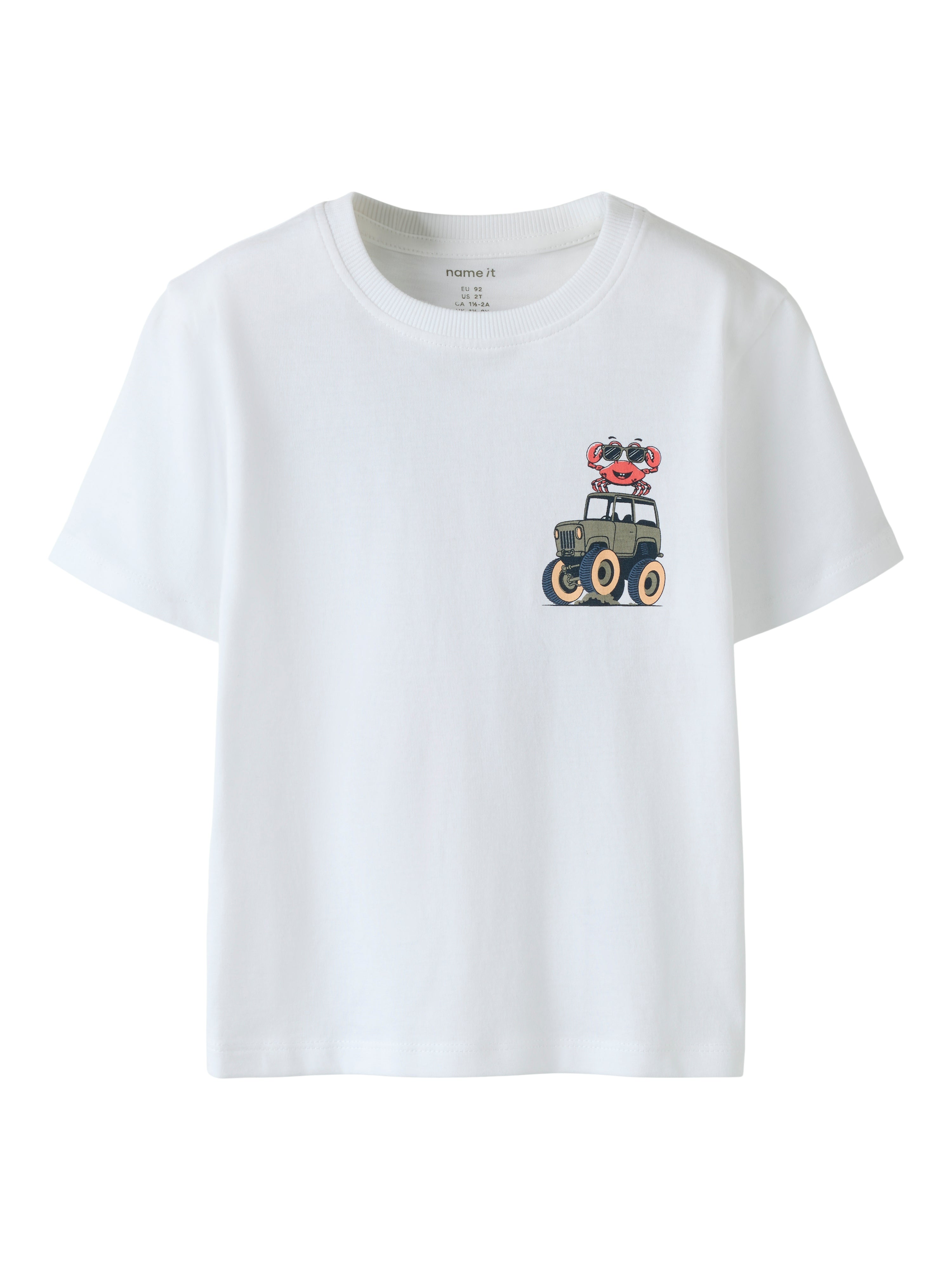 Name It Velix Ss Top Bright White 92 Cm