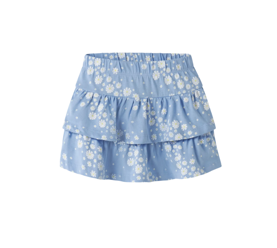Name It Vigga Skirt Serenity White Flower 92 Cm