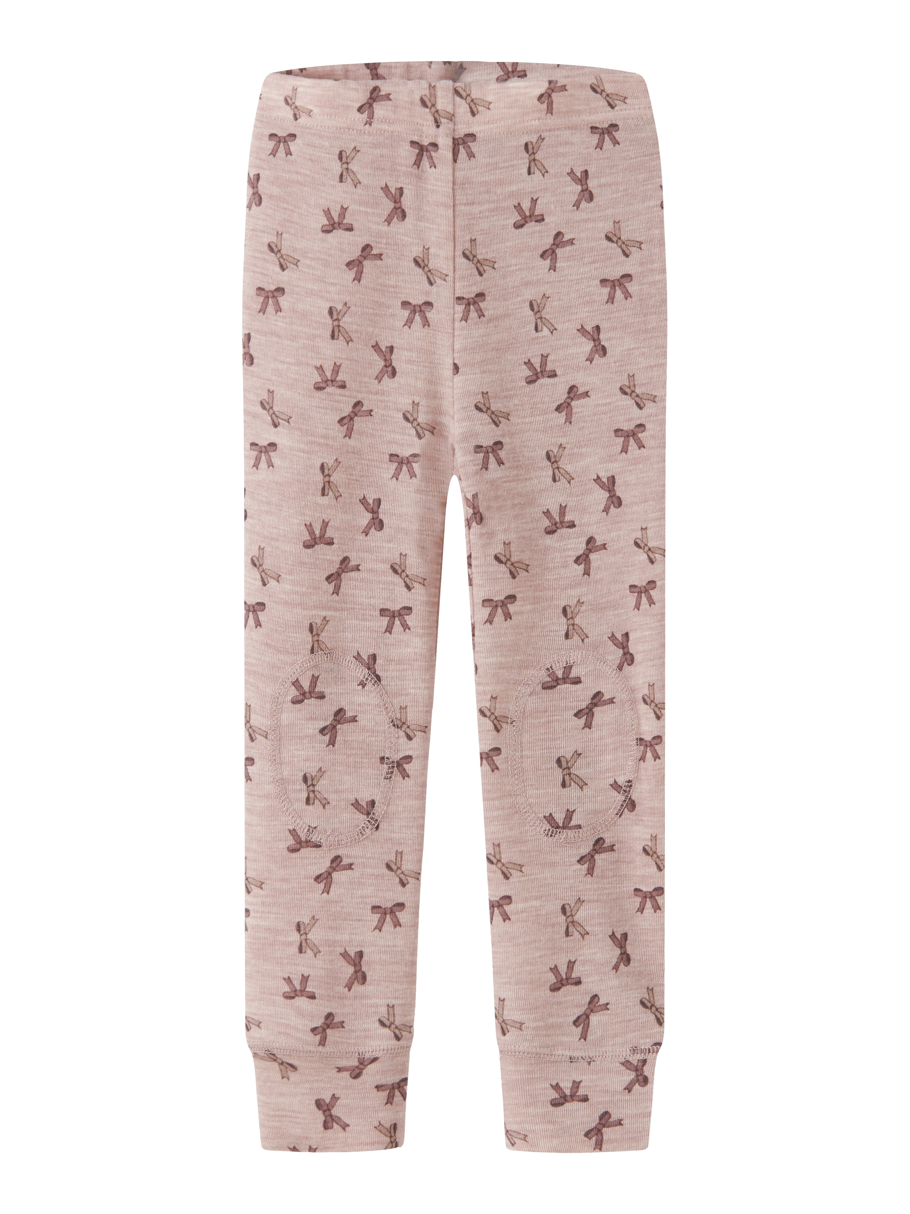 Name It Wang Wool Rib Legging Shadow Gray Bows 92 Cm