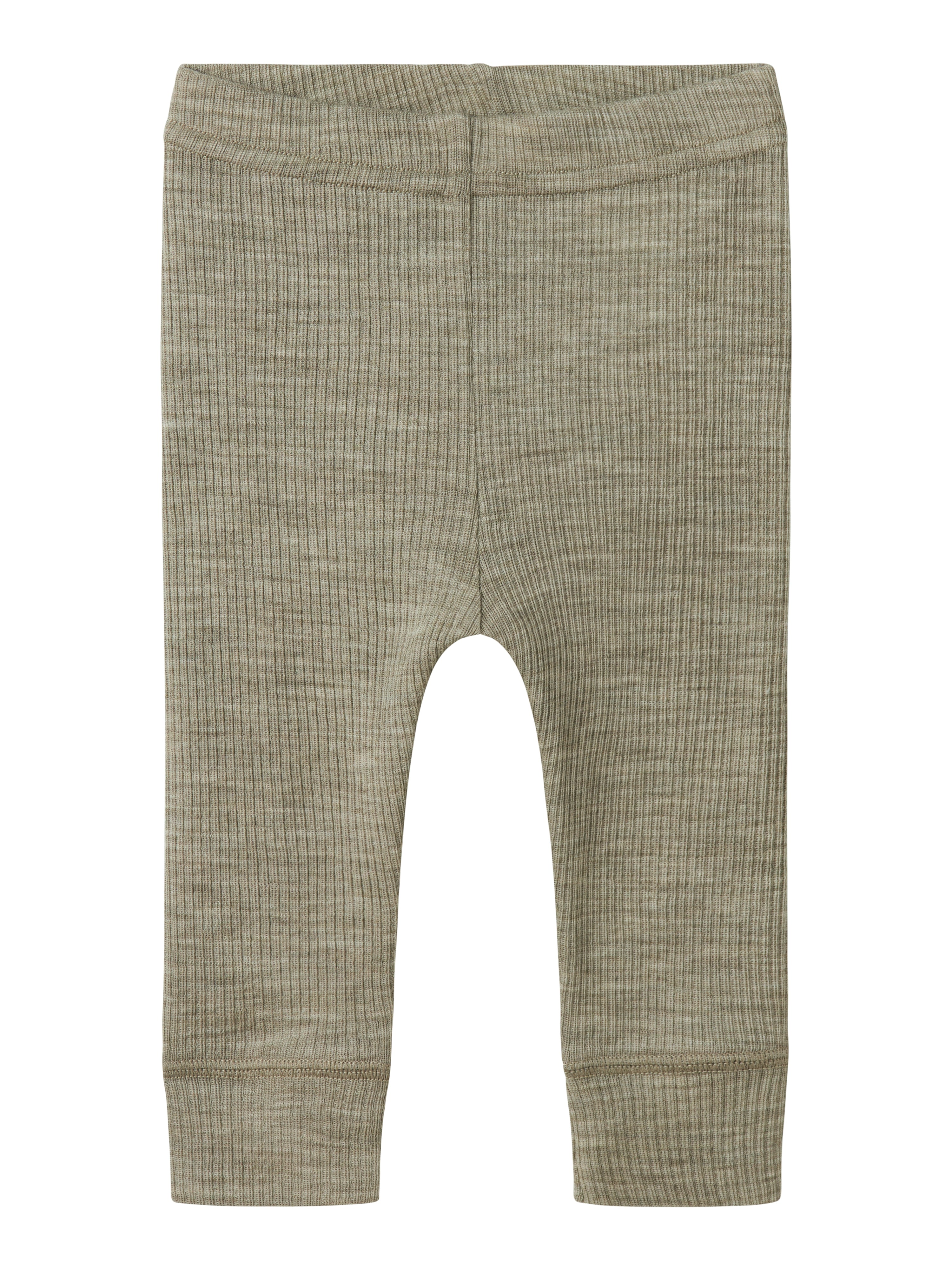 Name It Wax Wool Rib Leggings Dried Sage 50 Cm
