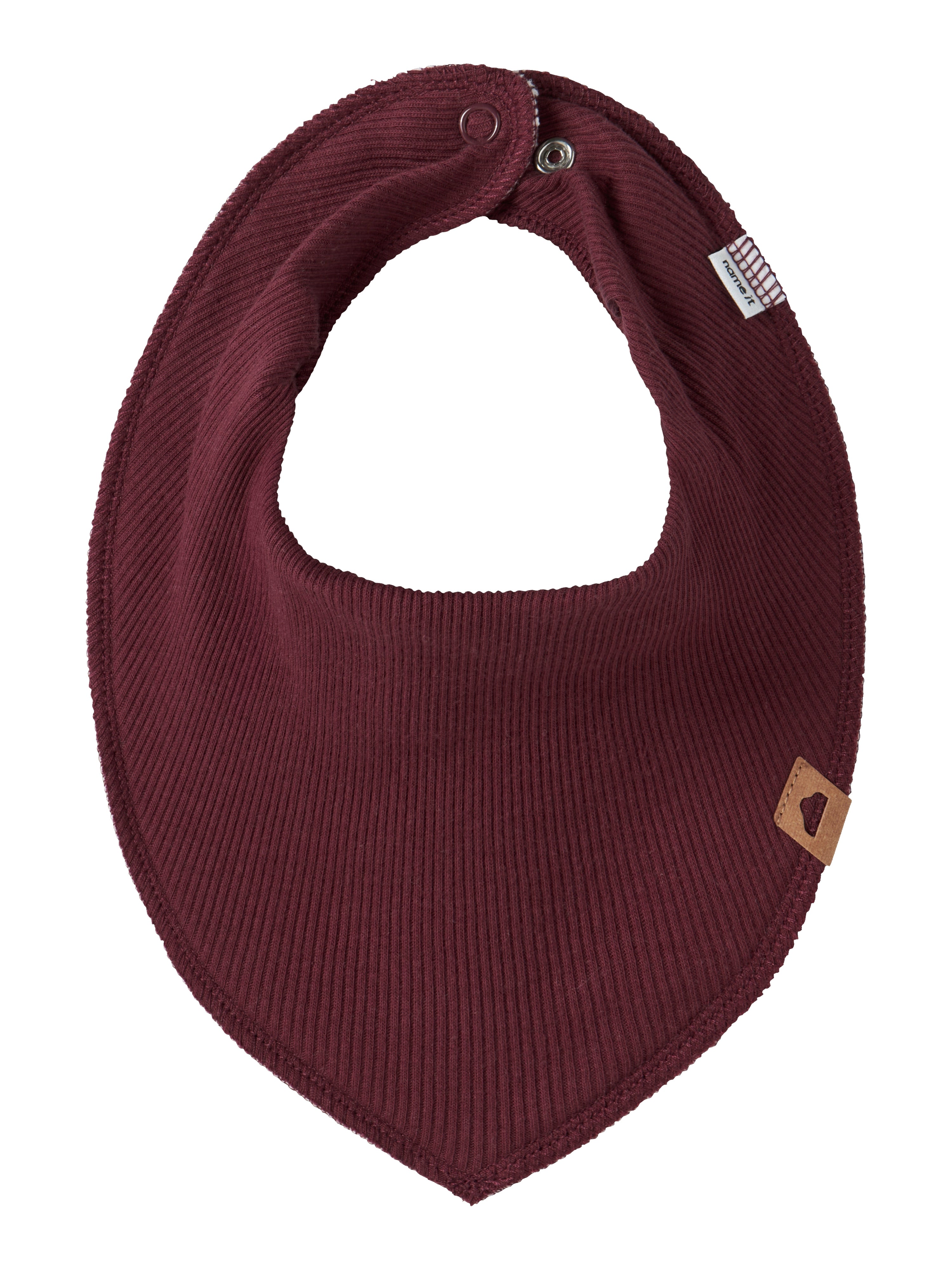 Name It Yvette Rib Hagesmæk Burgundy