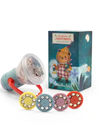 Natlampe Fortæl En Historie Projektor Moulin Roty