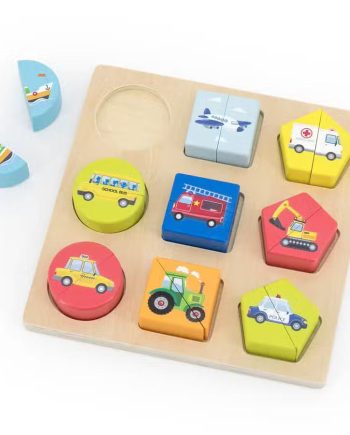 New Classic Toys Puslespil   Delt Køretøjer