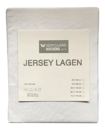 Nm Jersey Lagen Str  70x160 Cm  Hvid