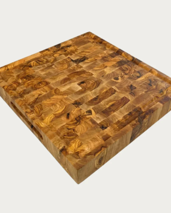 Oliven Skærebræt Endgrain 30x30cm