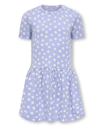 Only Mini Cally Ss Dress Sweet Lavender Daisy 92 Cm