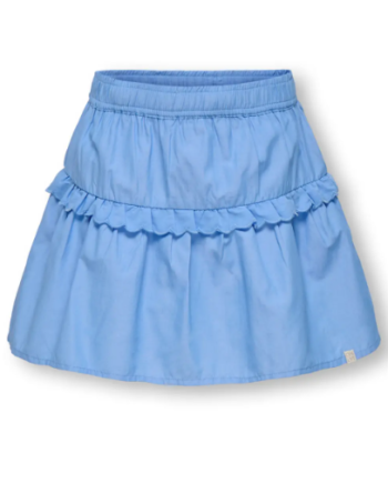 Only Mini Clare Ruffle Skort Cornflower Blue 92 Cm