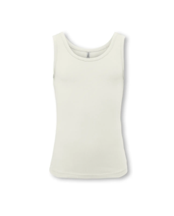 Only Mini Lola Tank Top Cloud Dancer 92 Cm
