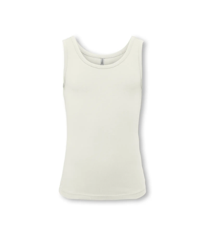 Only Mini Lola Tank Top Cloud Dancer 92 Cm