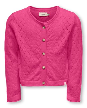 Only Mini Megan Life Cardigan Noos Magenta 92 Cm