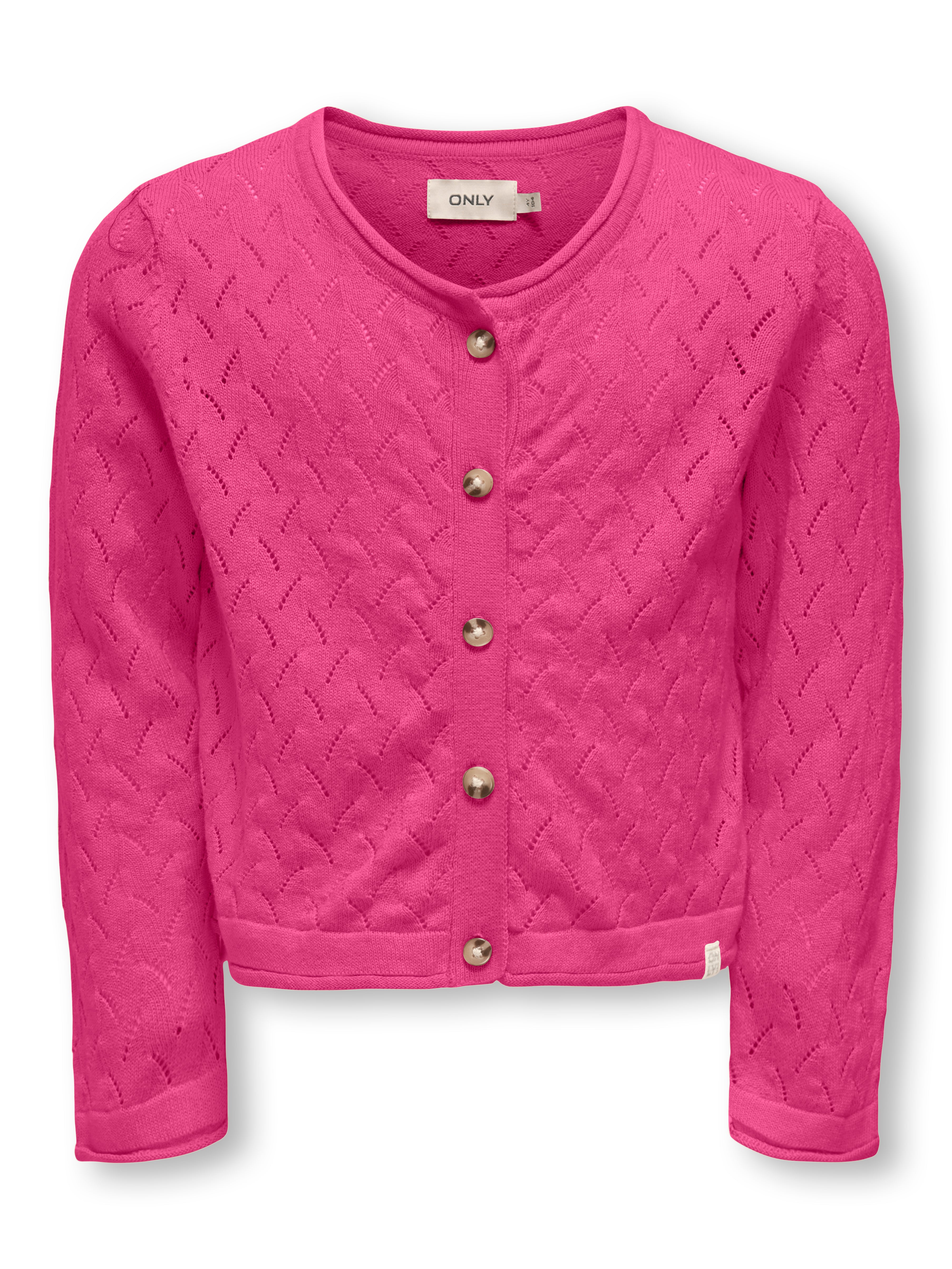 Only Mini Megan Life Cardigan Noos Magenta 92 Cm