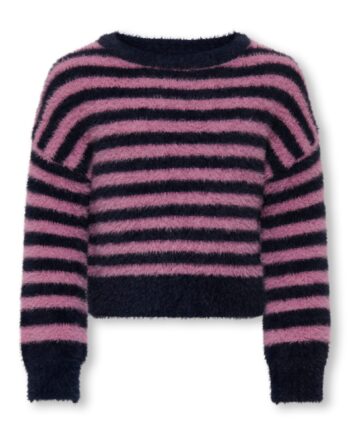 Only Mini Newpiumo Pullover Night Sky Mauve Orchid 92 Cm