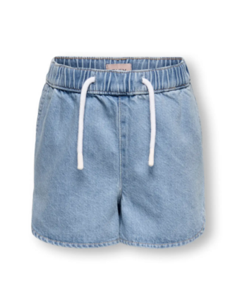 Only Mini Pierce Denim Shorts Light Blue Denim 92 Cm