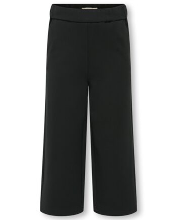 Only Mini Poptrash Life Wide Pants Black 92 Cm