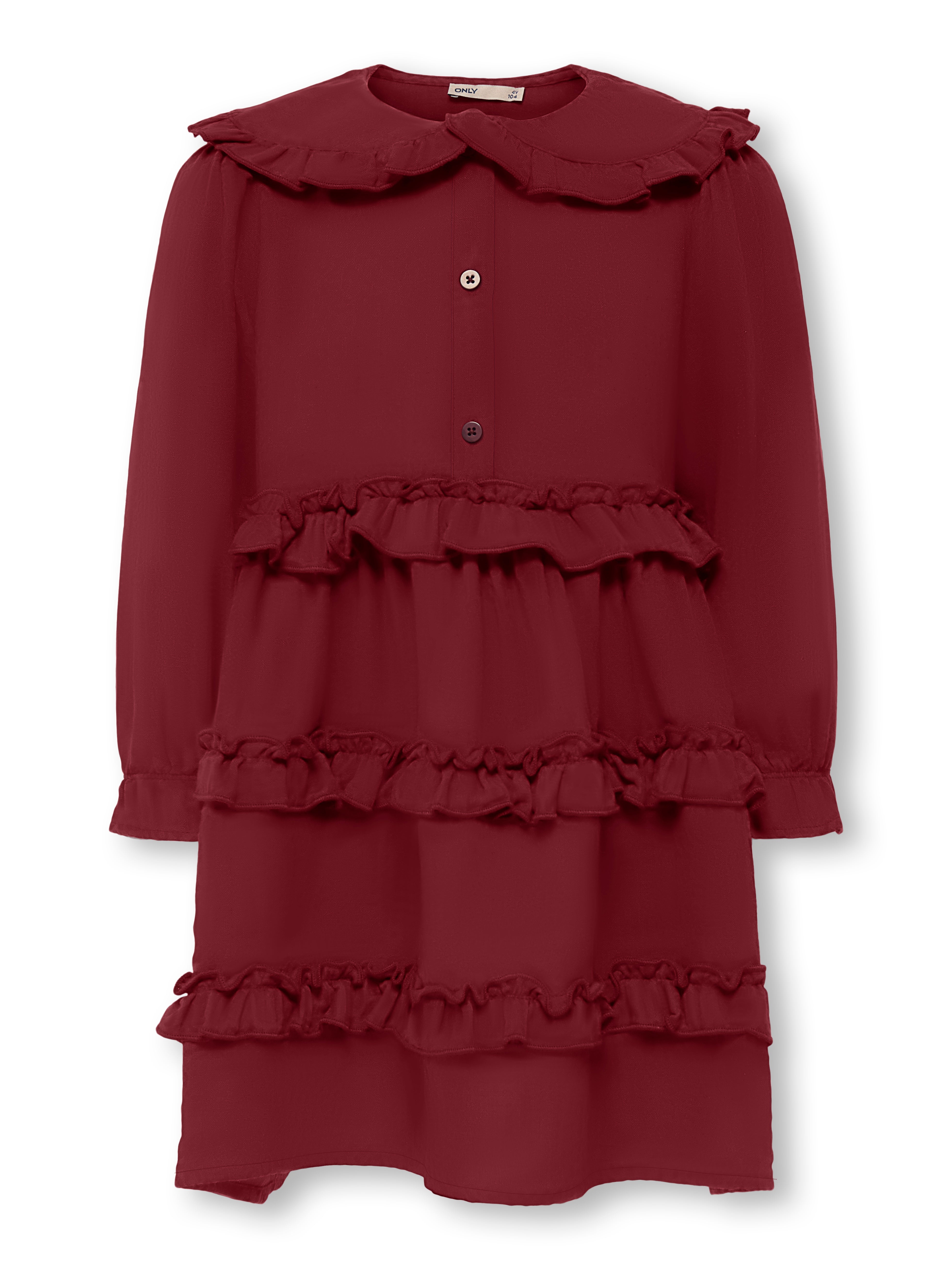 Only Mini Thyra Life Dress Cabernet 92 Cm