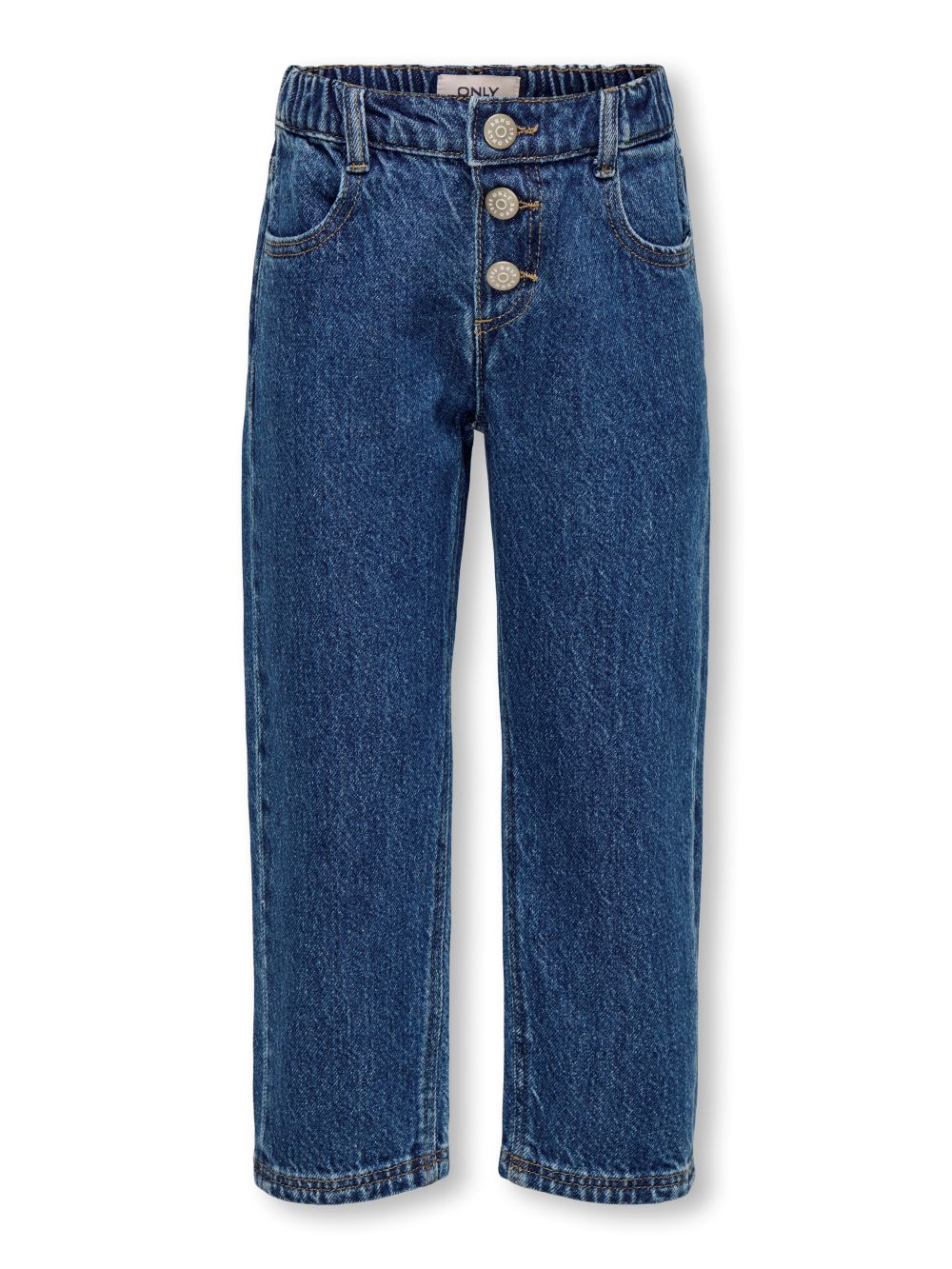 Only Mini Valentine Straight Fly Jeans  Medium Blue Denim 92 Cm