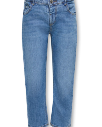 Only Mini Valentine Straight Jeans  Medium Blue Denim 92 Cm