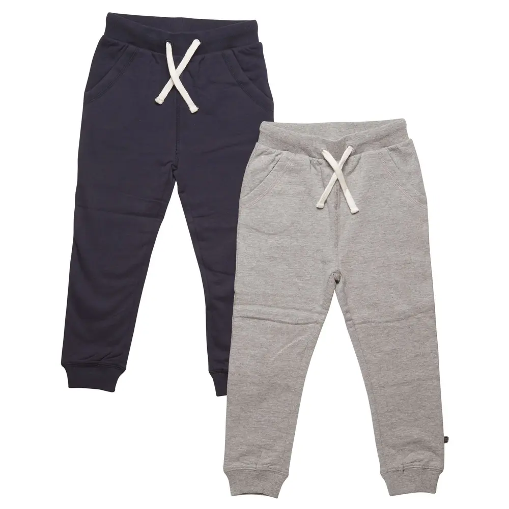 Pak Basic Sweatbuks Navy Grå 778 128