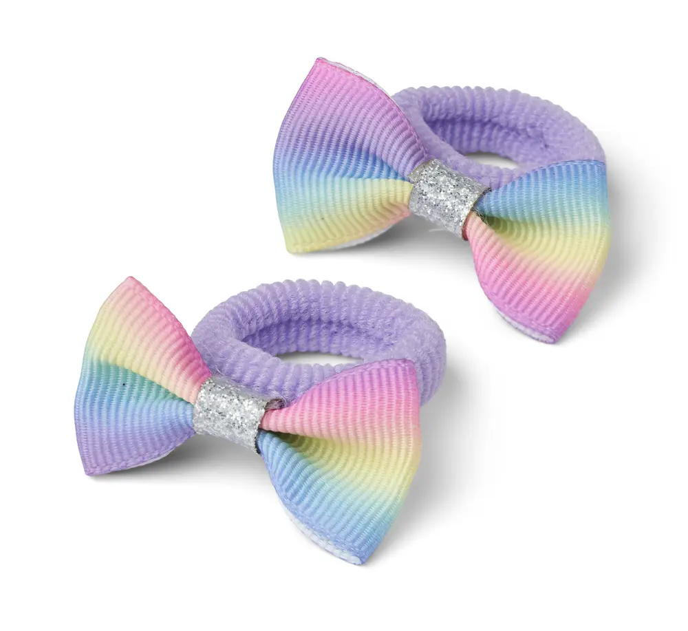Pak Hårelastikker Rainbow One-size