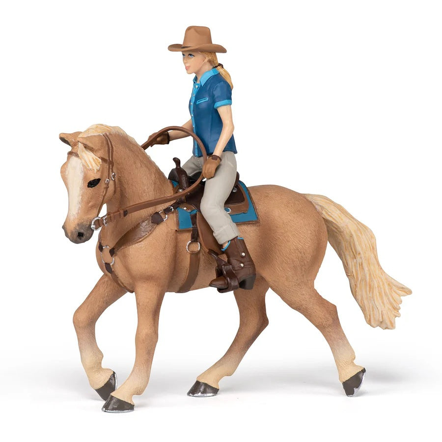 Papo Hest Og Rytter Western