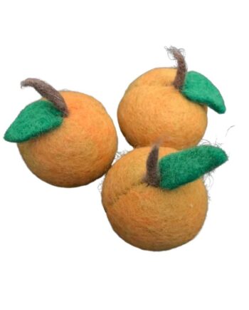 Papoose Toys Legemad Abrikos Filt