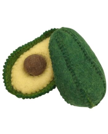 Papoose Toys Legemad Avocado Filt