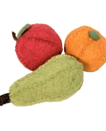 Papoose Toys Legemad Frugt Filt