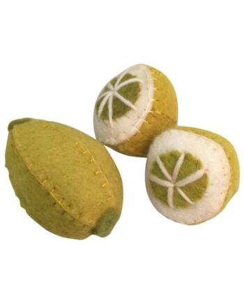 Papoose Toys Legemad Lemon Filt