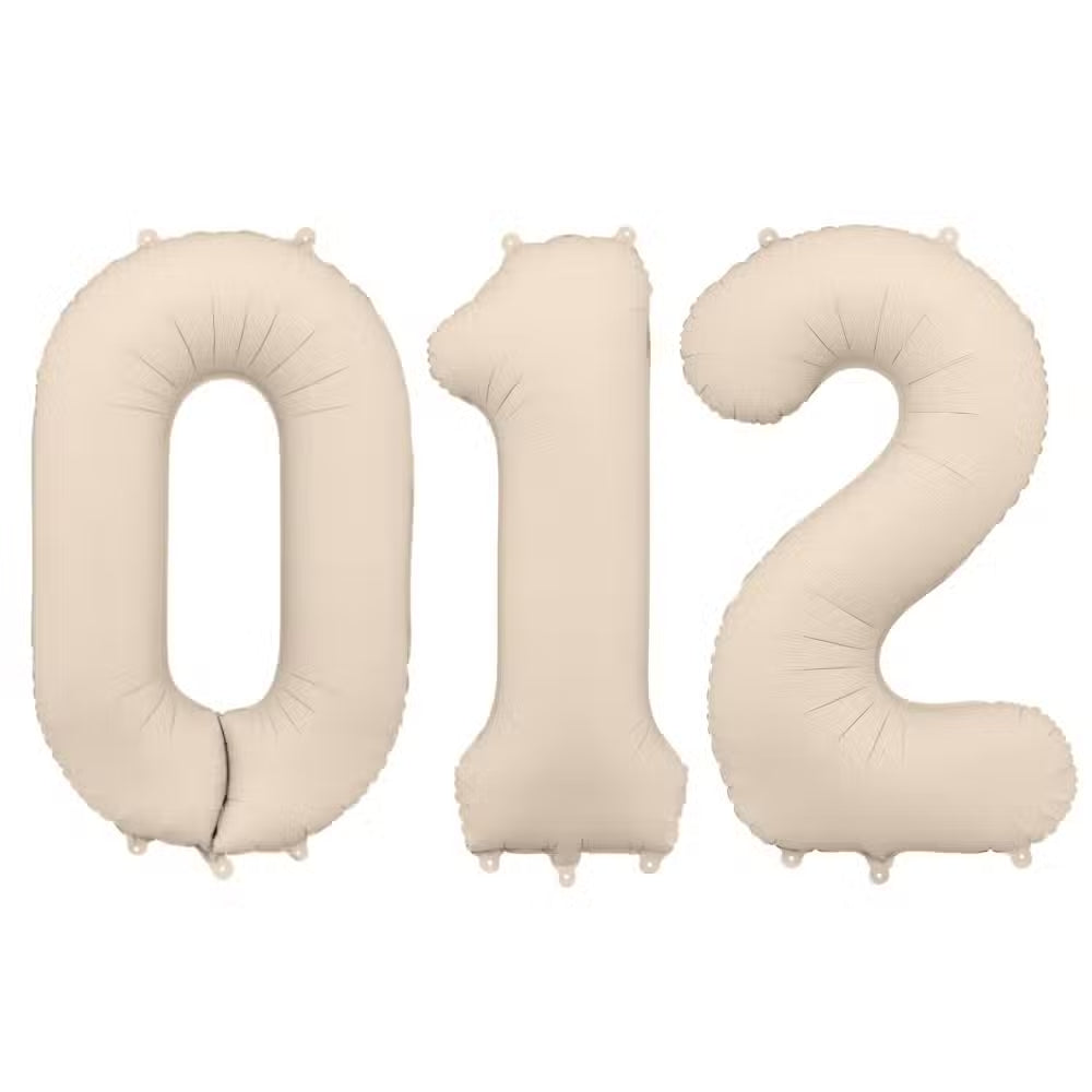 Partydeco Tal Ballon Beige-