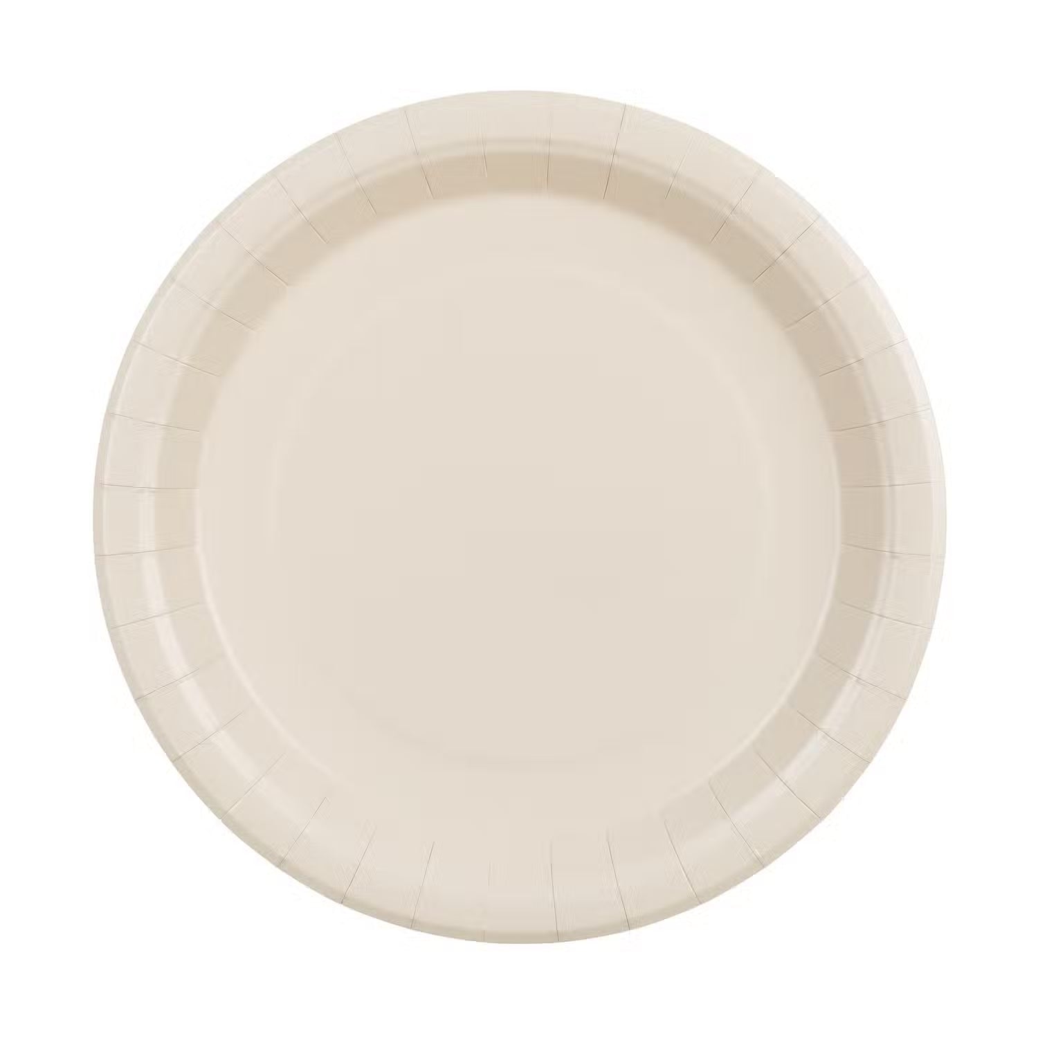 Partydeco Tallerkener Beige   Pak