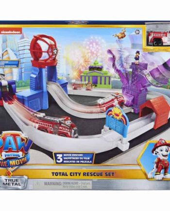 Paw Patrol Movie True Metal City Rescue Playset
