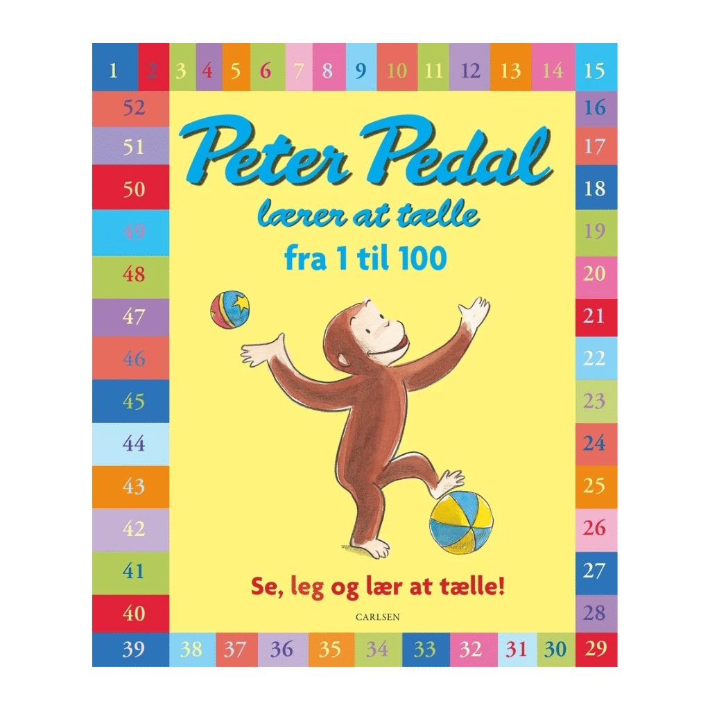 Peter Pedal Lærer At Tælle Fra   Til 100