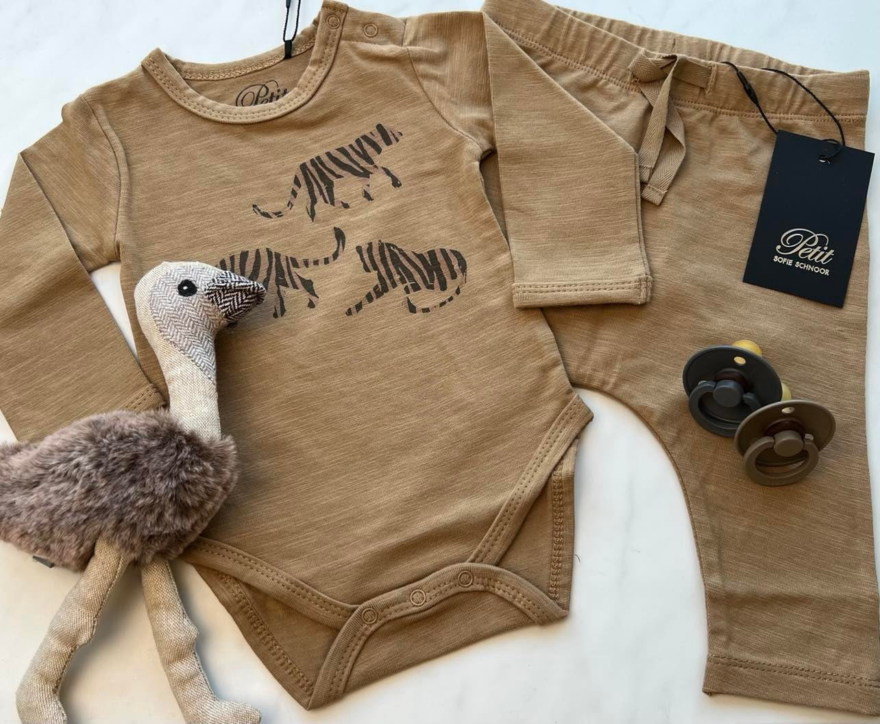 Petit By Sofie Schnoor Body Camel 56 Cm