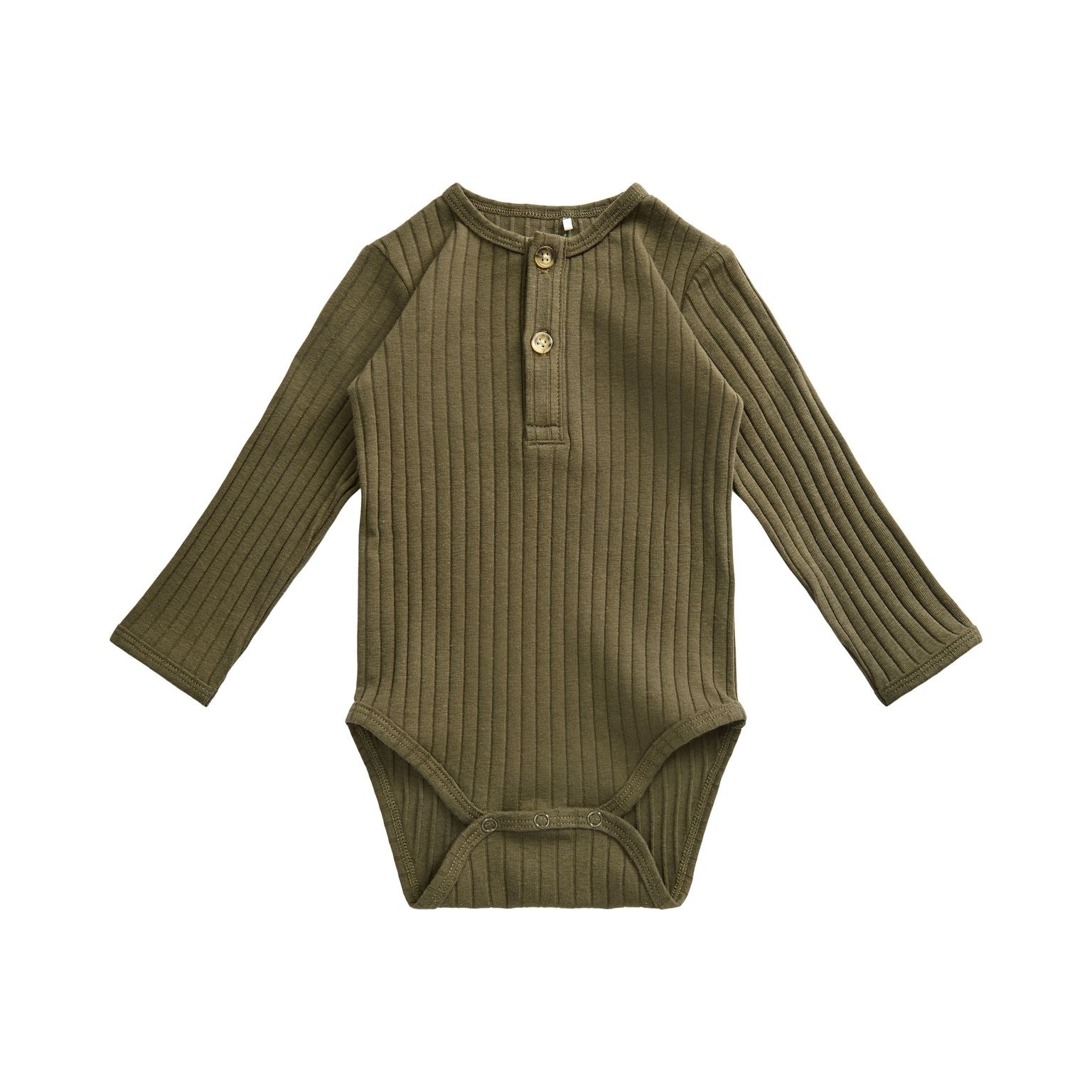Petit By Sofie Schnoor Rib Body Army Green 56 Cm