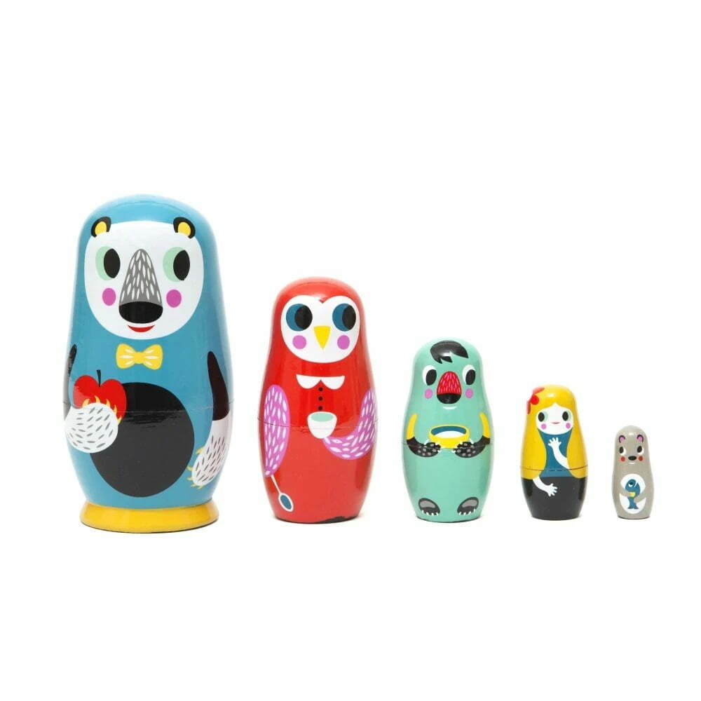 Petit Monkey Babuska Dukker Into The Woods