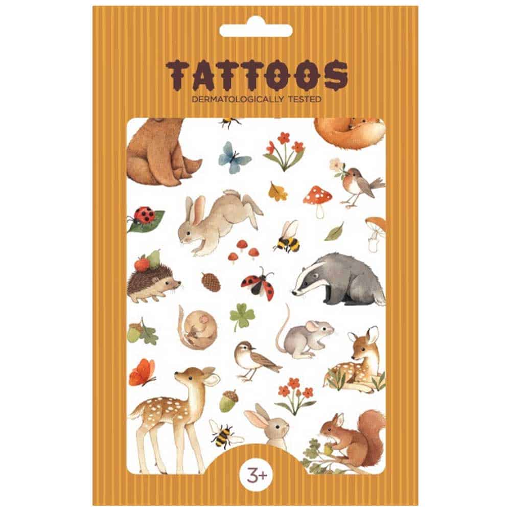 Petit Monkey Tatoveringer En Dag   Skoven