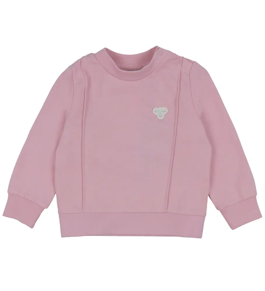 Pintuck Sweatshirt Pink Nectar 86