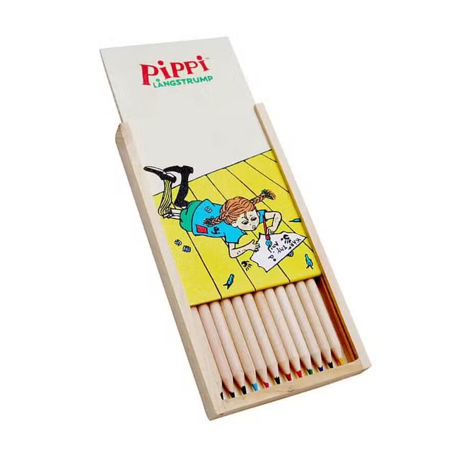 Pippi Langstrømpe Farveblyanter