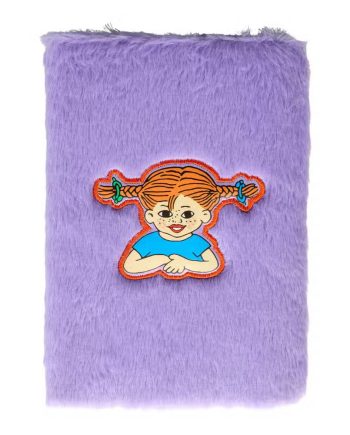 Pippi Langstrømpe Notesbog Lilla