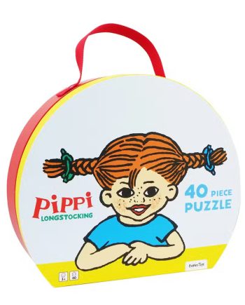 Pippi Langstrømpe Puslespil 40 Brikker