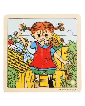 Pippi Langstrømpe Puslespil Hr  Nilsson