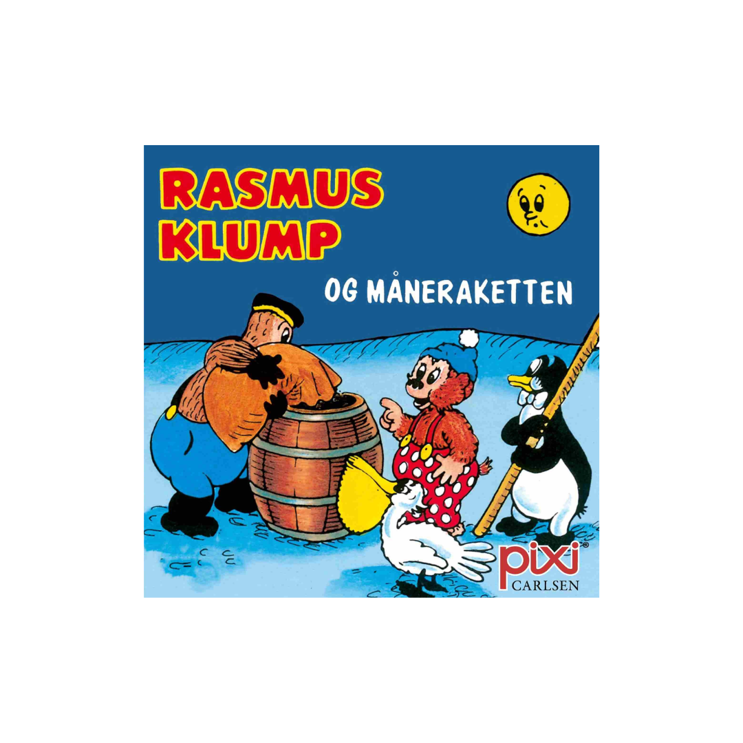 Pixi Bøger Klassiske Rasmus Klump Historier Rasmus Klump Og Måneraketten