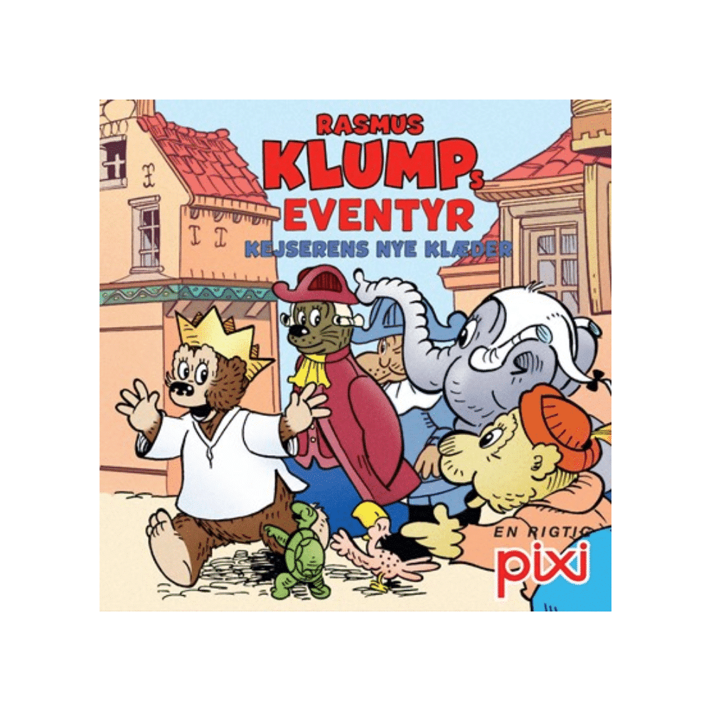Pixi Bøger Rasmus Klumps Eventyr Kejserens Nye Klæder